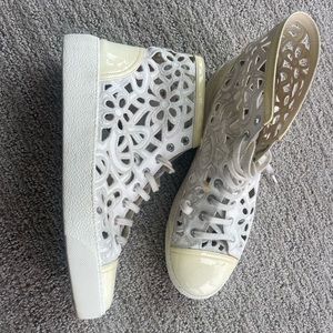 COPY - Pre-loved CHANEL High Top Sneakers sz 40